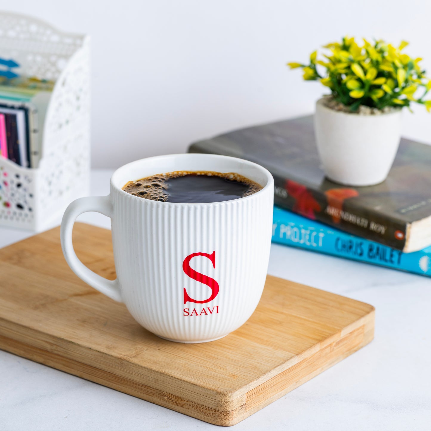 Personalised White Tea/Coffee Cups