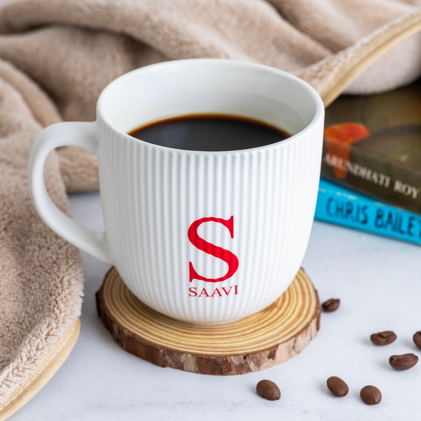 Personalised White Tea/Coffee Cups