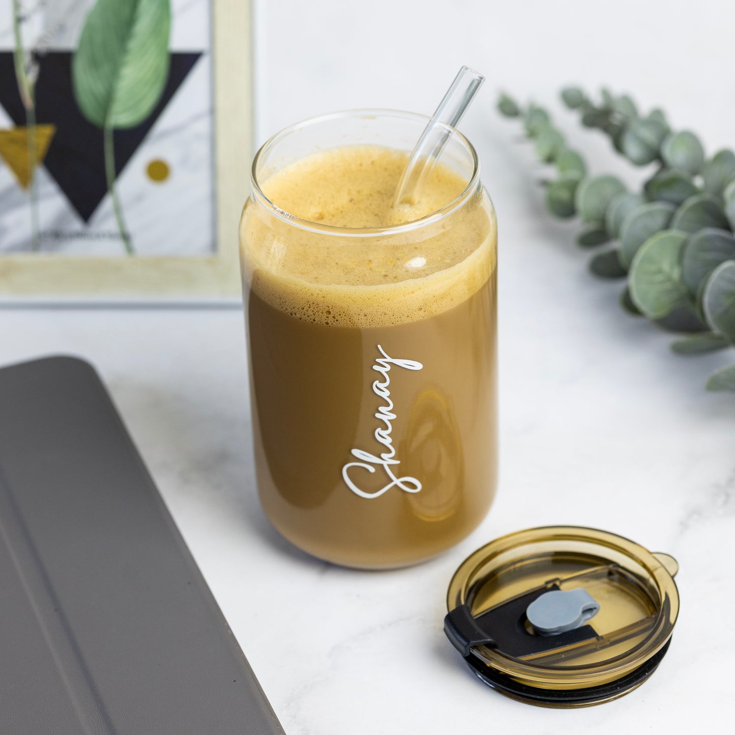 Personalized Glass Tumbler