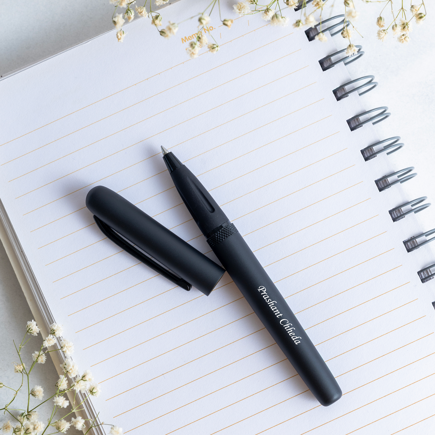 Personalised Matt Black Pen