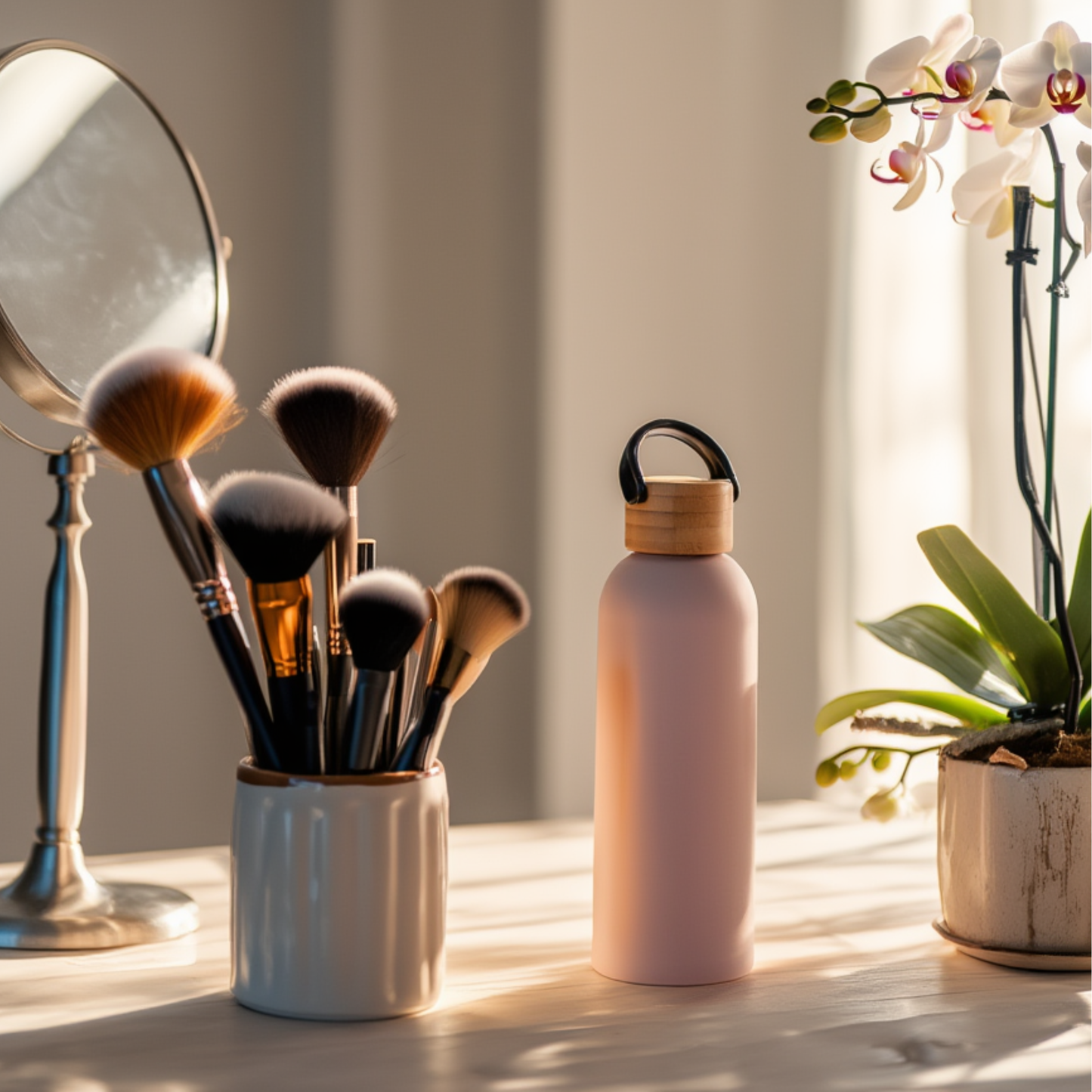 Personalised Wooden Cap Bottles