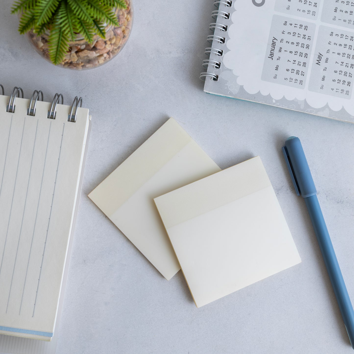 Trasnperant Sticky Notes (Set of 2)