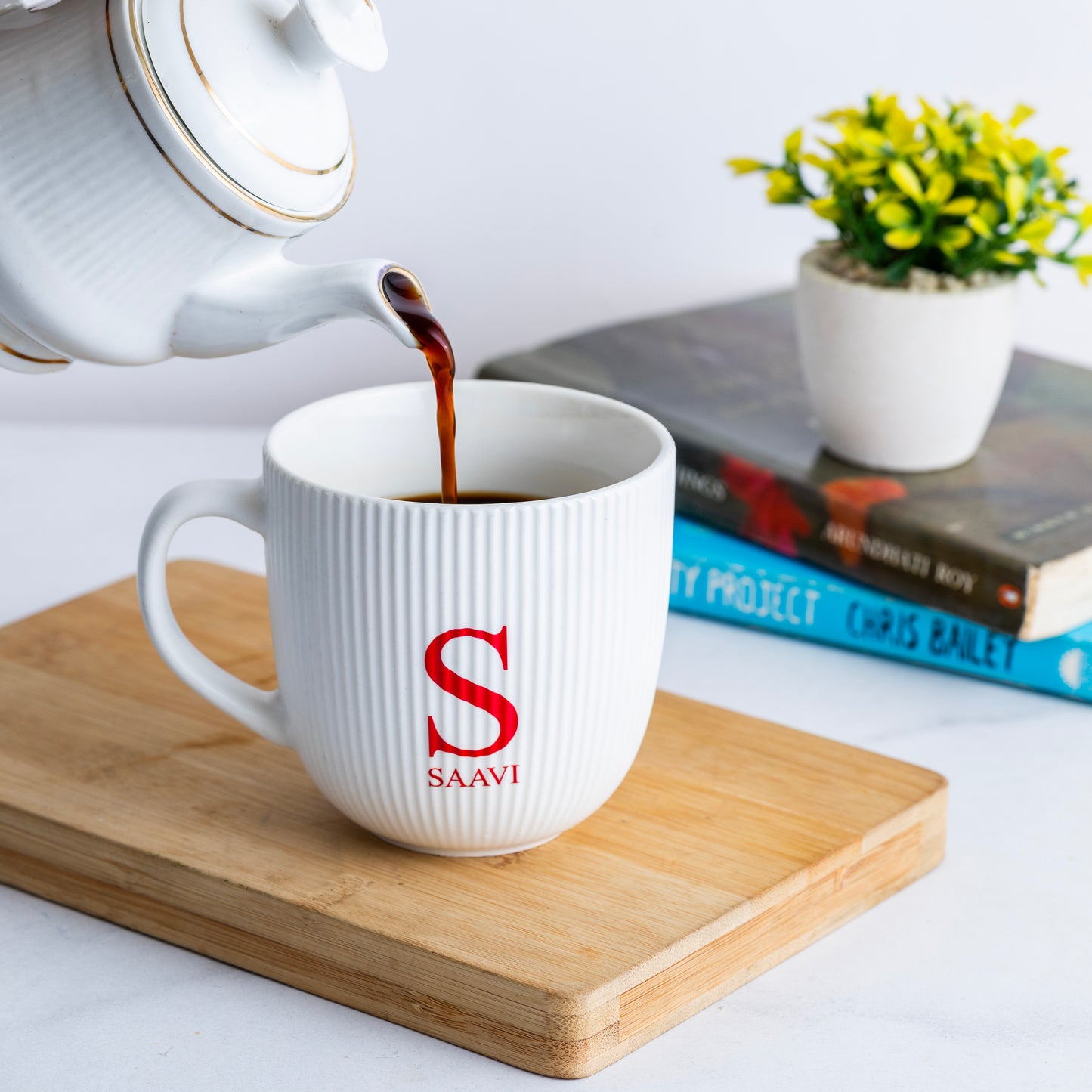 Personalised White Tea/Coffee Cups