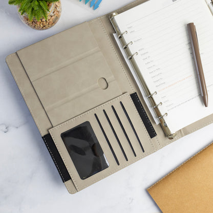 Personalised Powerbank Diary with pen