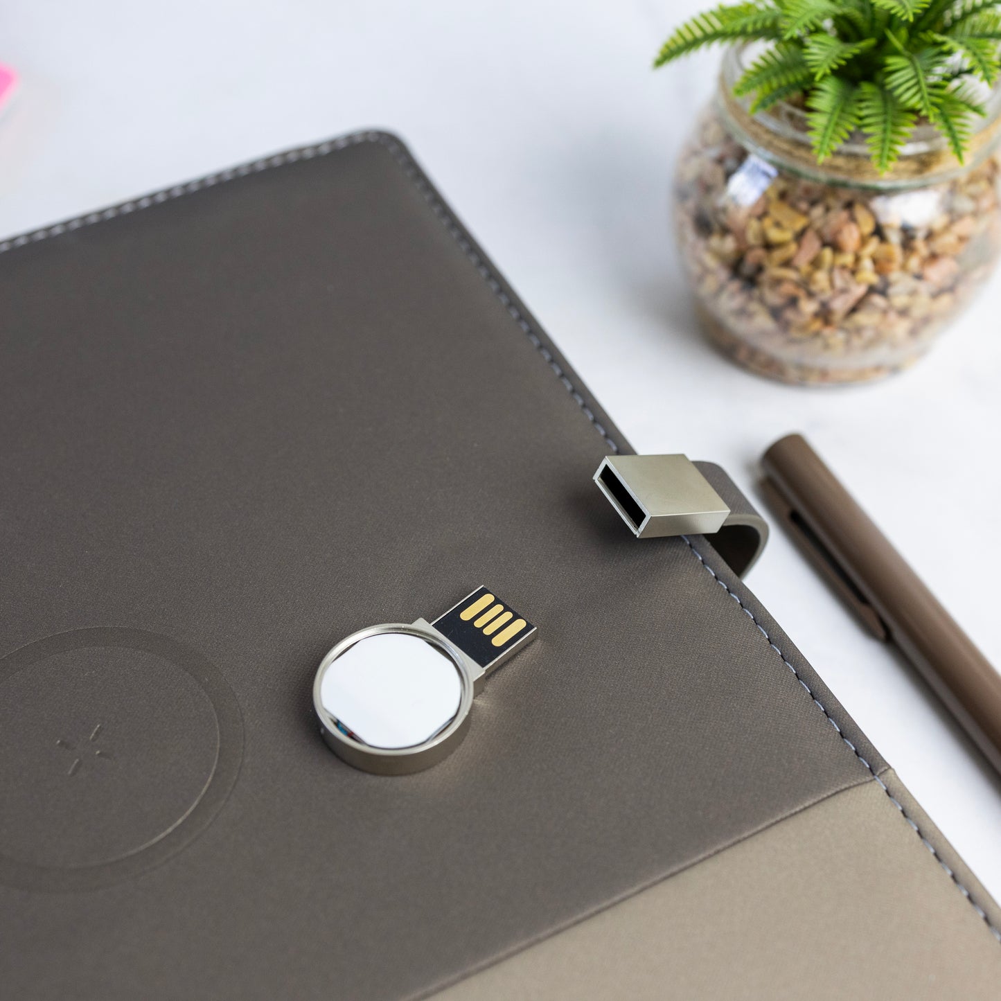 Personalised Powerbank Diary with pen