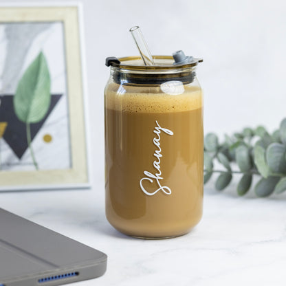 Personalized Glass Tumbler