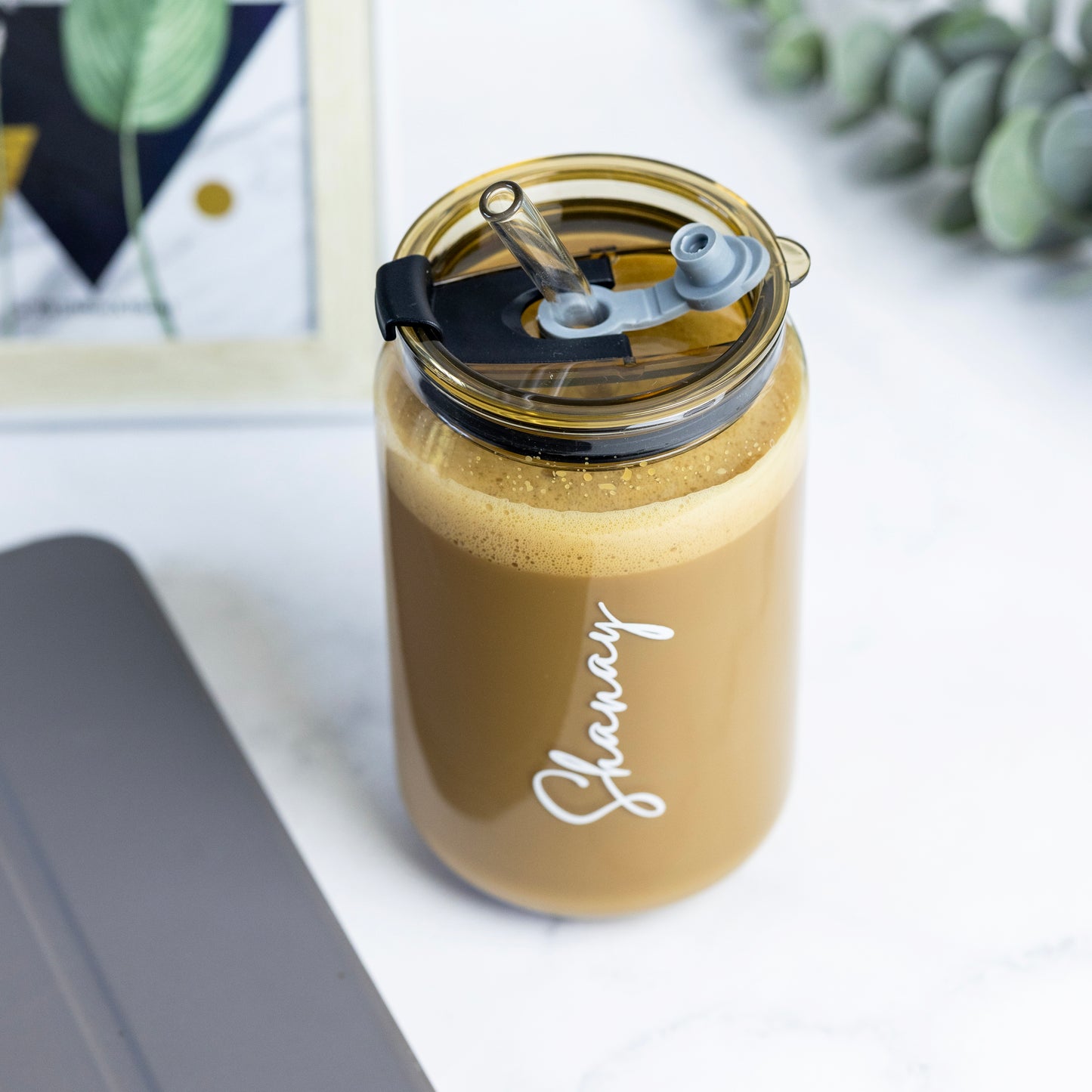 Personalized Glass Tumbler