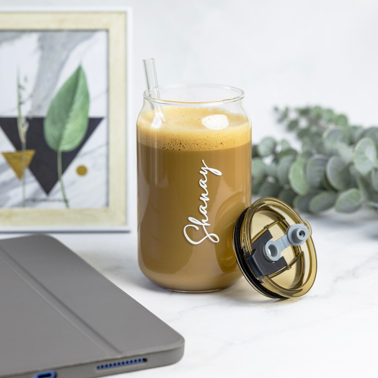 Personalized Glass Tumbler