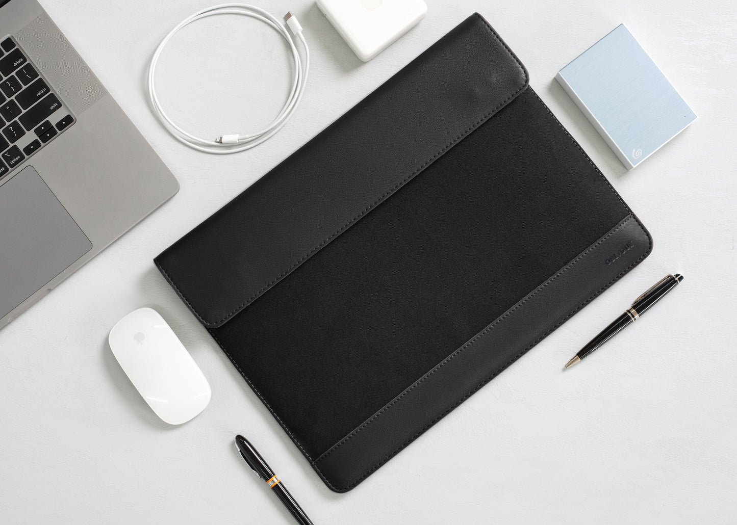 Leather Laptop Sleeve - Personalised