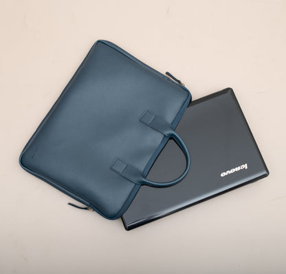 Premium Faux Leather Laptop Bag - Personalised