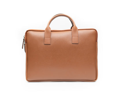 Premium Faux Leather Laptop Bag - Personalised
