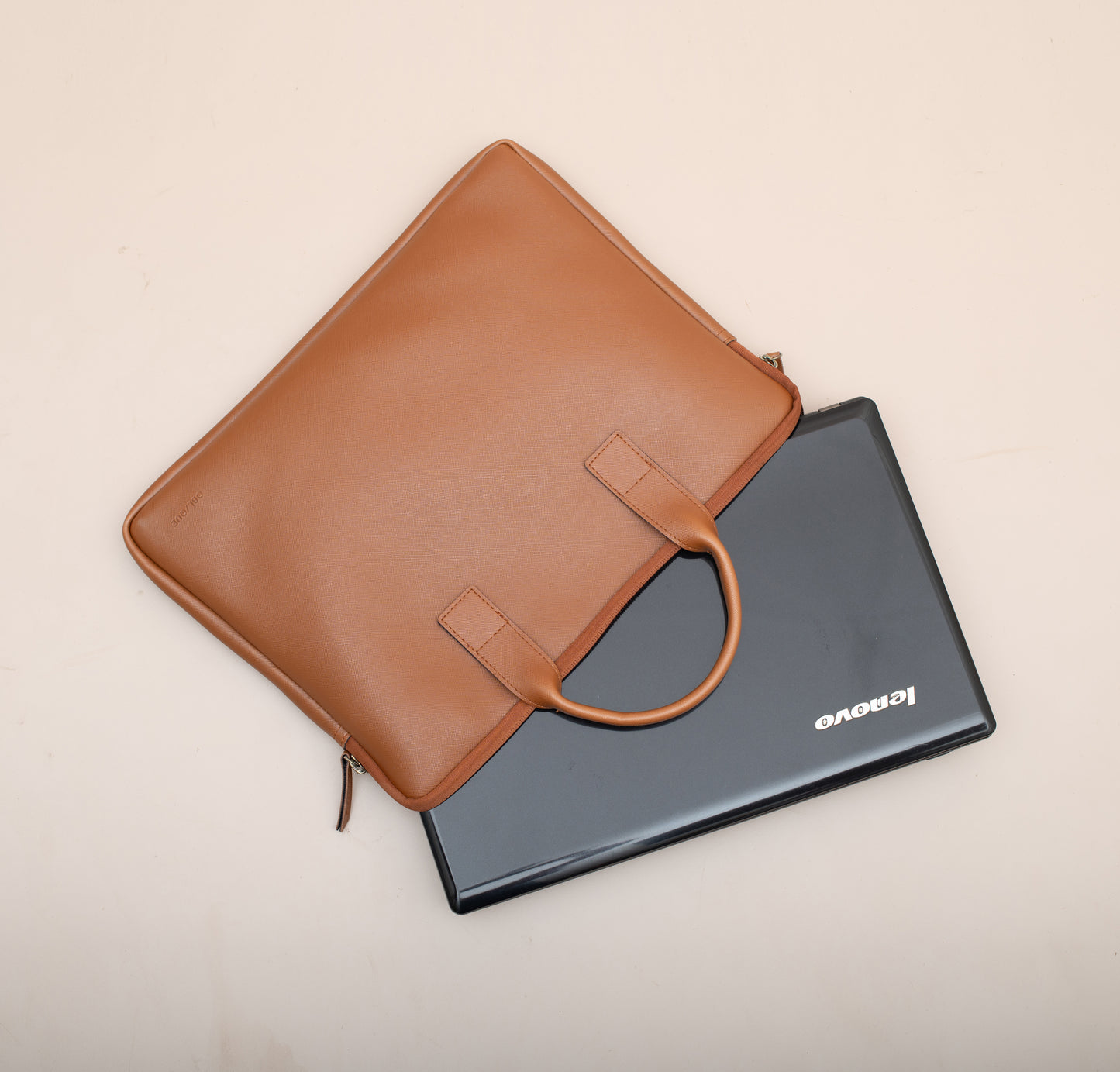 Premium Faux Leather Laptop Bag - Personalised